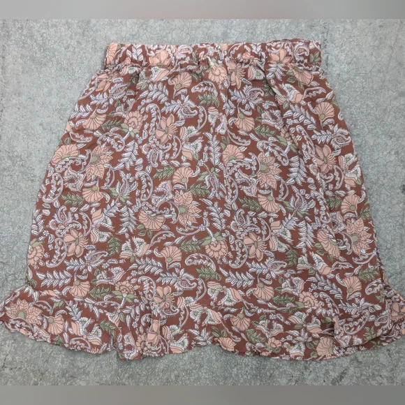 Anthropologie Luca Mini Floral Skirt - Picture 6 of 15